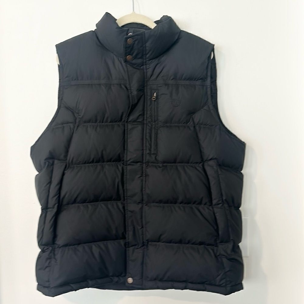 Timberland Earthkeepers Black Puffer Vest XXL